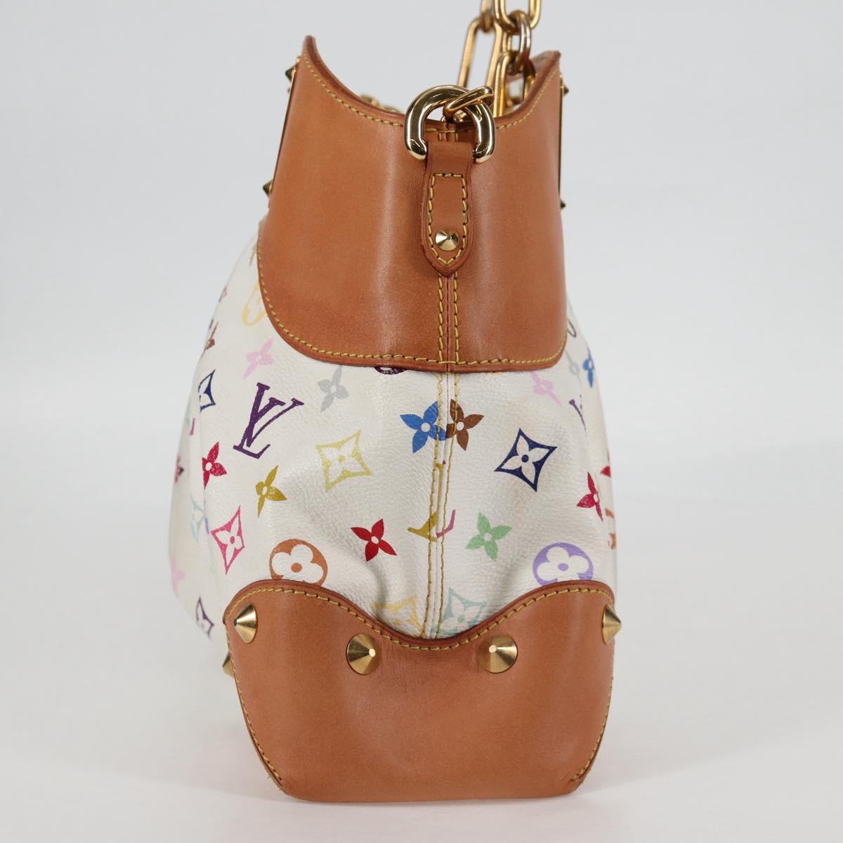 Louis Vuitton Judy, White, Canvas, handbag
