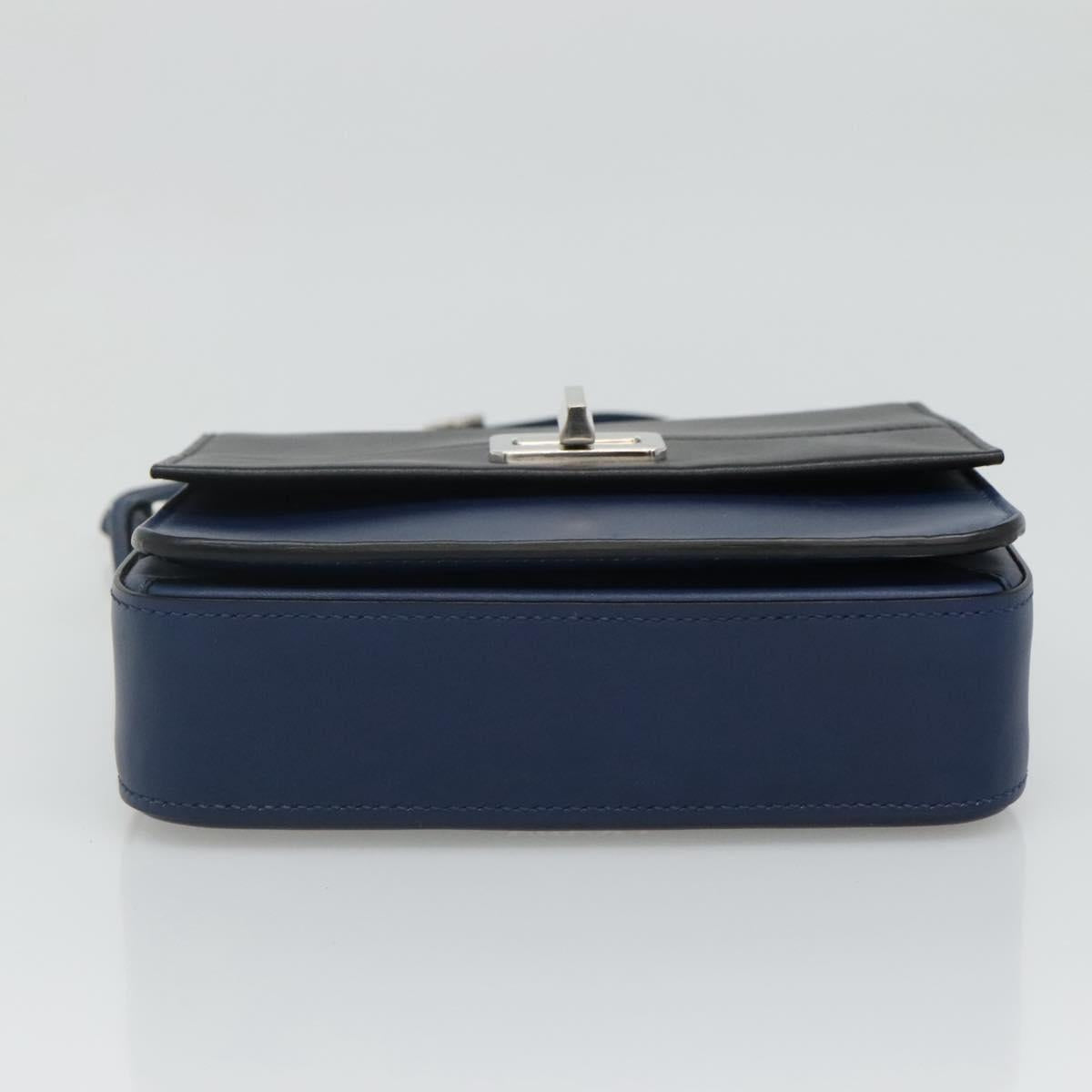 Prada, Black, Leather, shoulder
