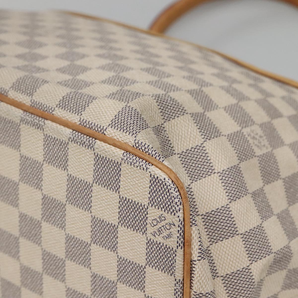 Louis Vuitton Saleya, White, Canvas, tote