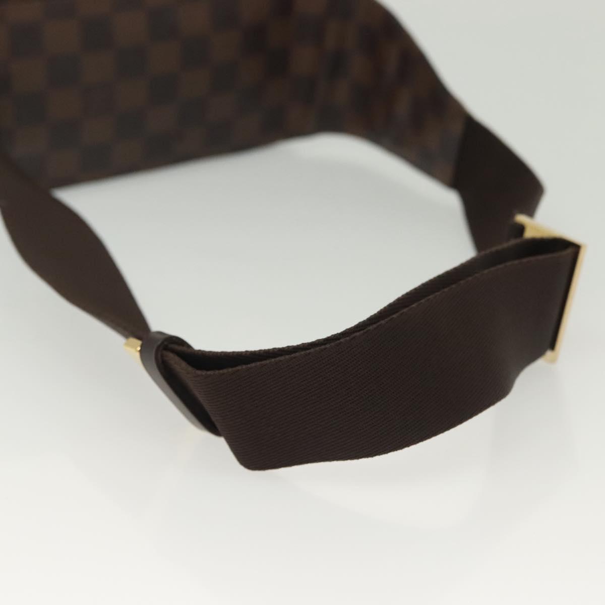 Louis Vuitton Geronimos, Brown, Canvas, clutch
