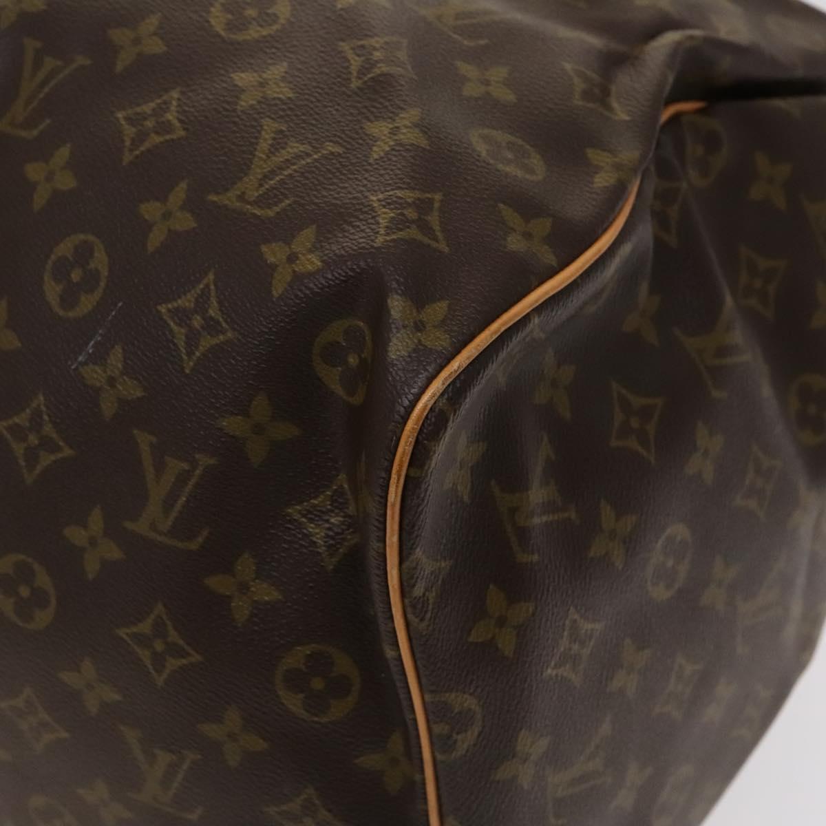 Louis Vuitton Keepall 60, Brown, Canvas, travel