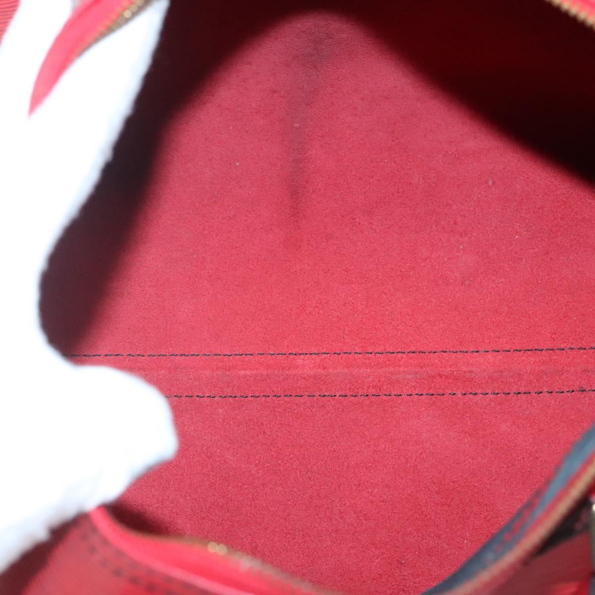 Louis Vuitton Speedy 30, Red, Leather, handbag