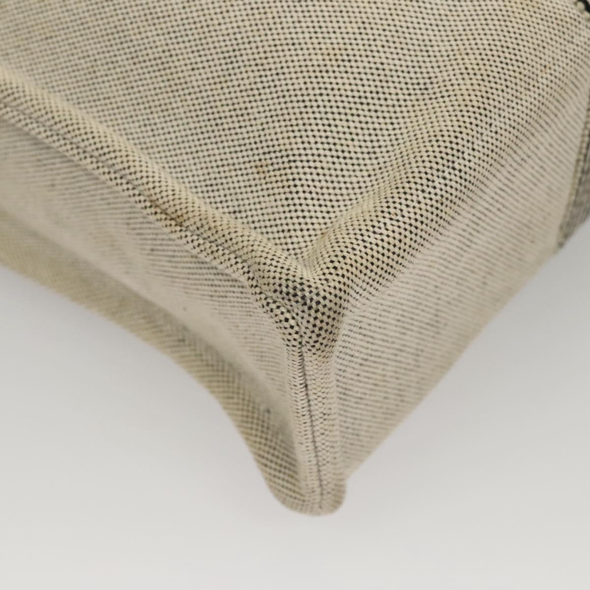 Hermès Fourre tout, Grey, Canvas, handbag