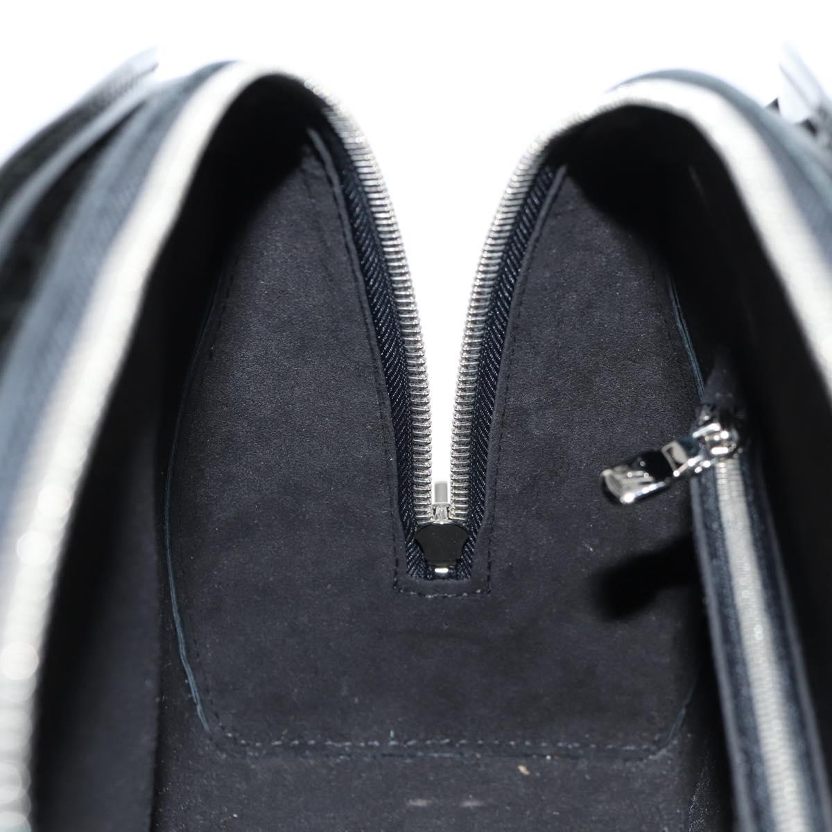Louis Vuitton Pont Neuf, Black, Leather, handbag