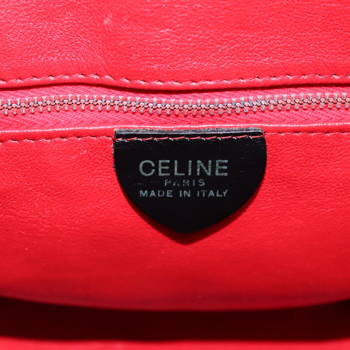 Céline, Black, Leather, shoulder