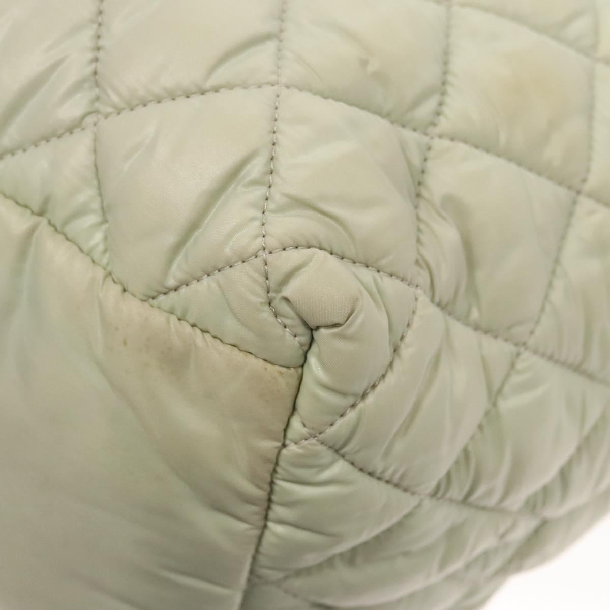 Chanel Coco Cocoon, Grey, NYLON, handbag