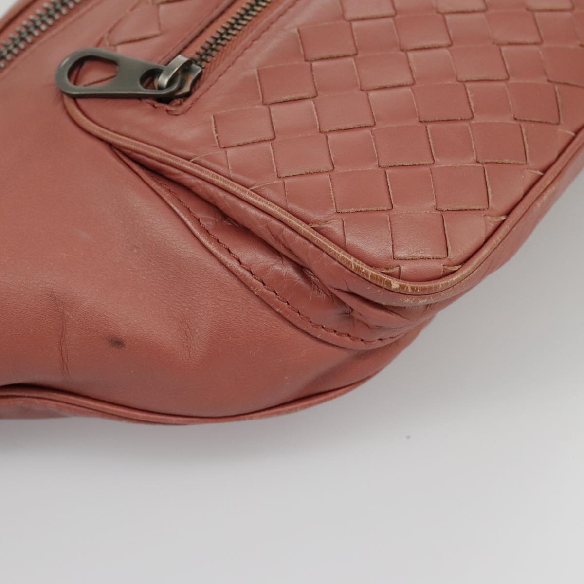 Bottega Veneta Intrecciato, Pink, Leather, shoulder