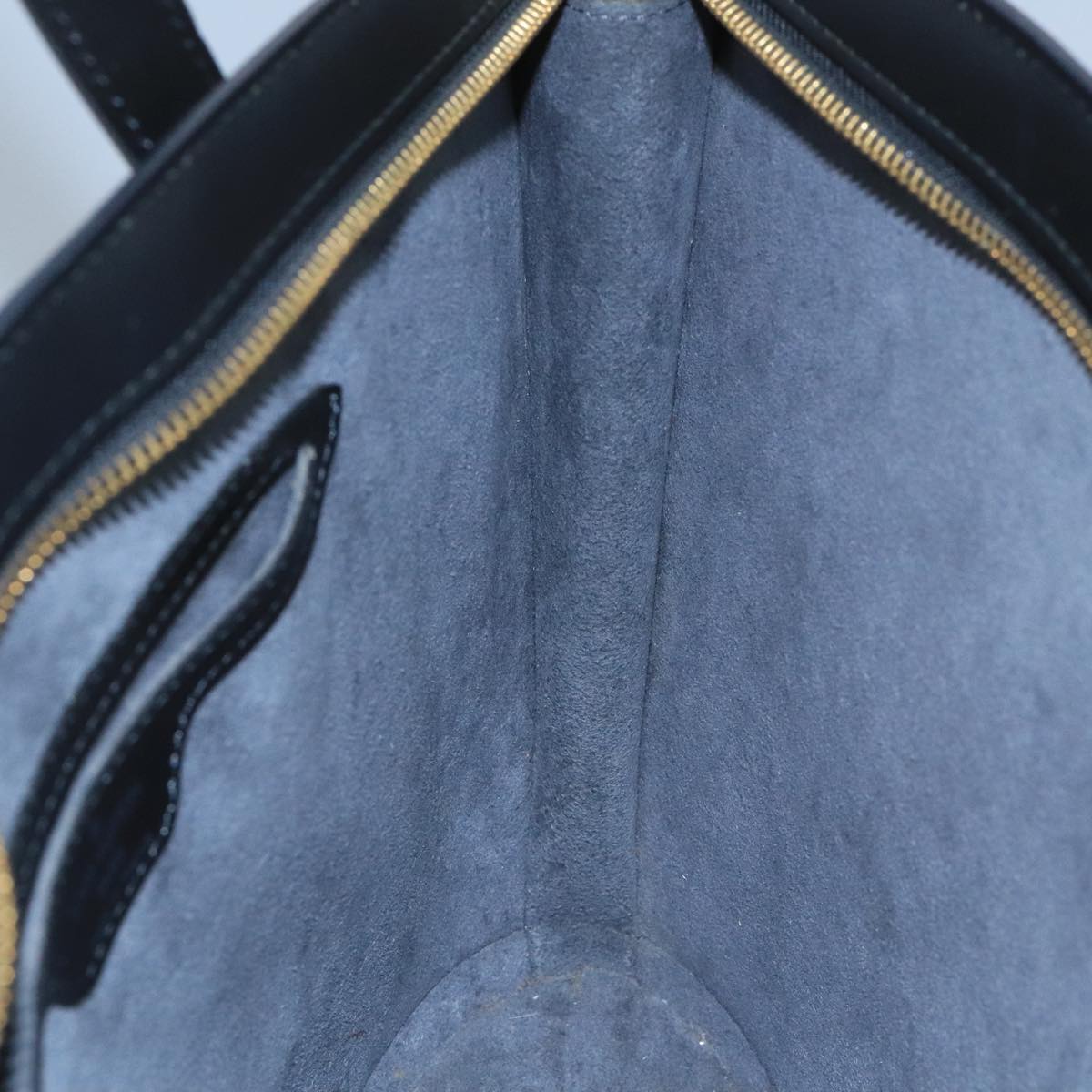 Louis Vuitton Saint Jacques, Black, Leather, handbag