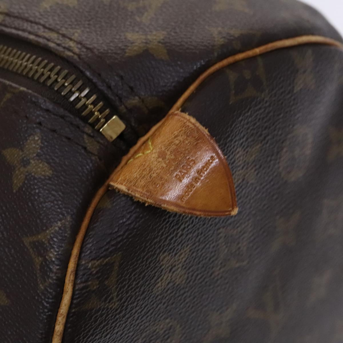 Louis Vuitton Keepall 55, Brown, Canvas, travel