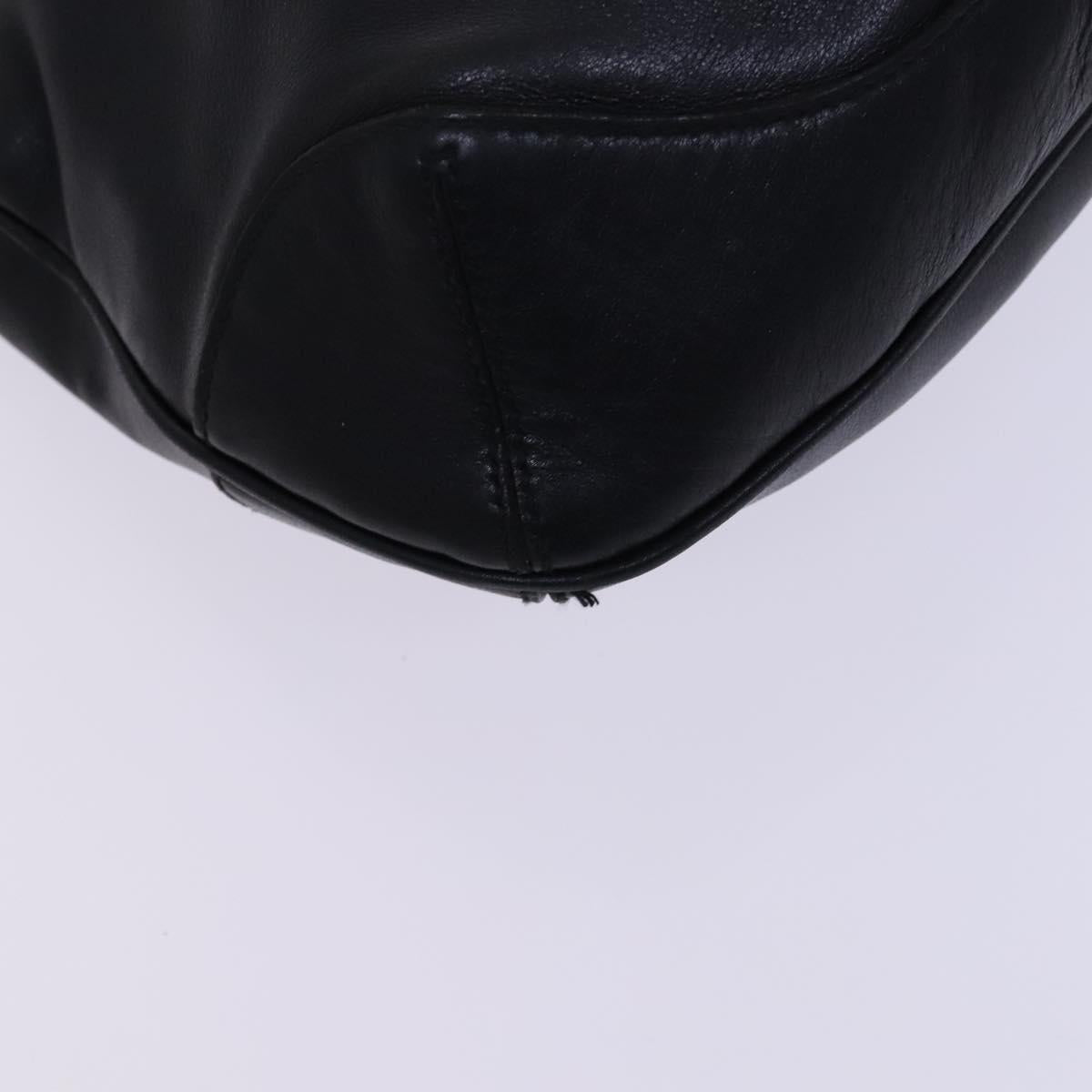 Gucci Peggy, Black, Leather, handbag