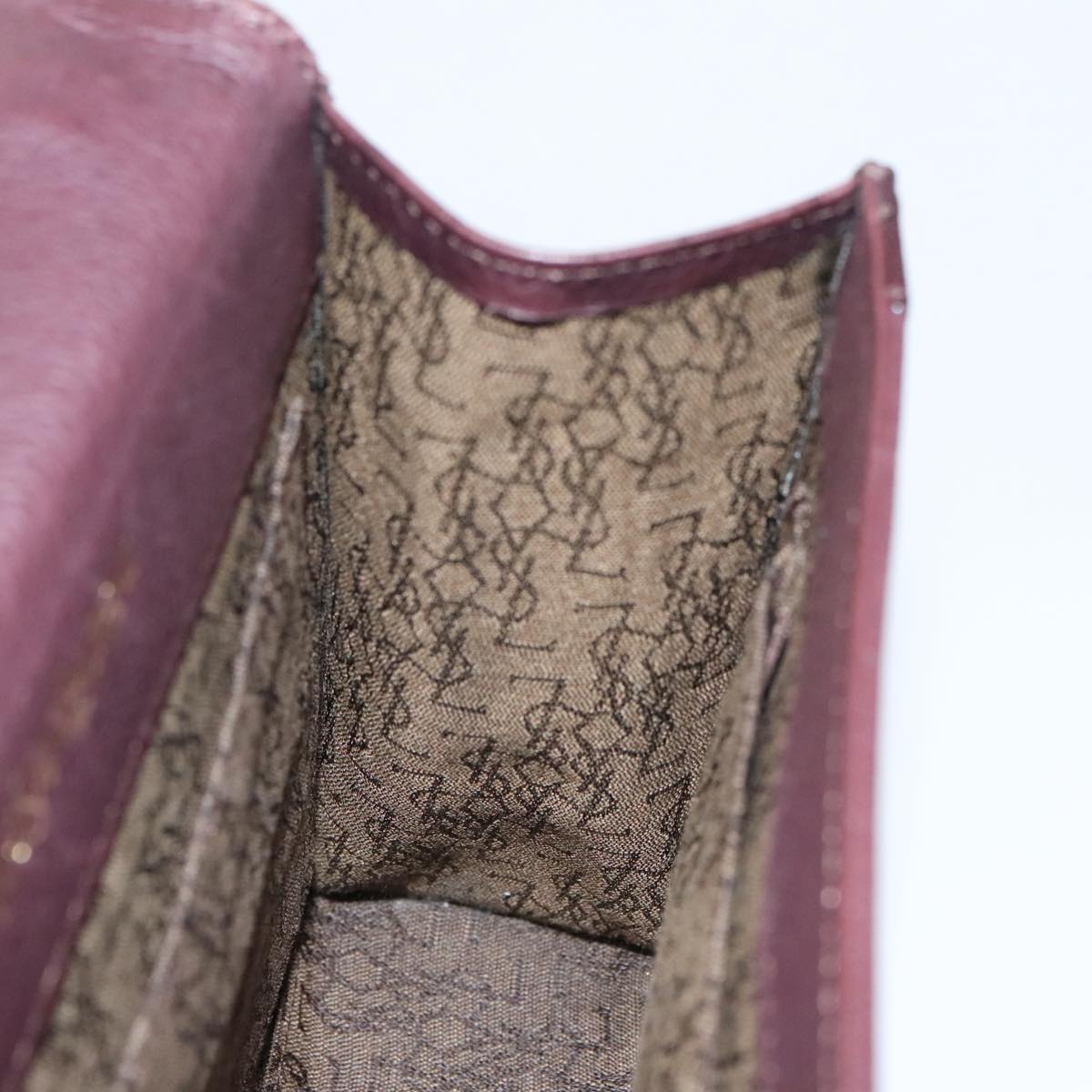 Saint Laurent, Burgundy, Leather, handbag