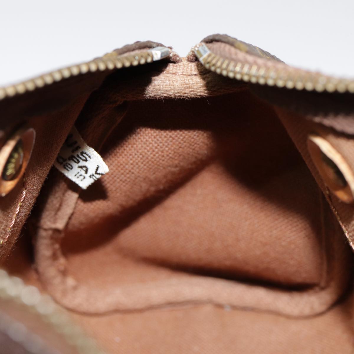 Louis Vuitton Mini speedy, Blue, Canvas, handbag