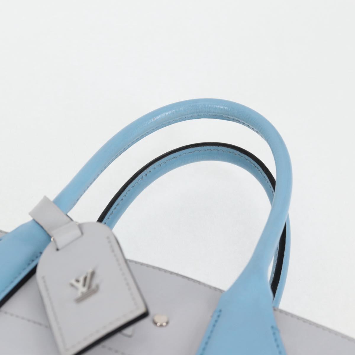 Louis Vuitton Steamer, Black, Leather, handbag