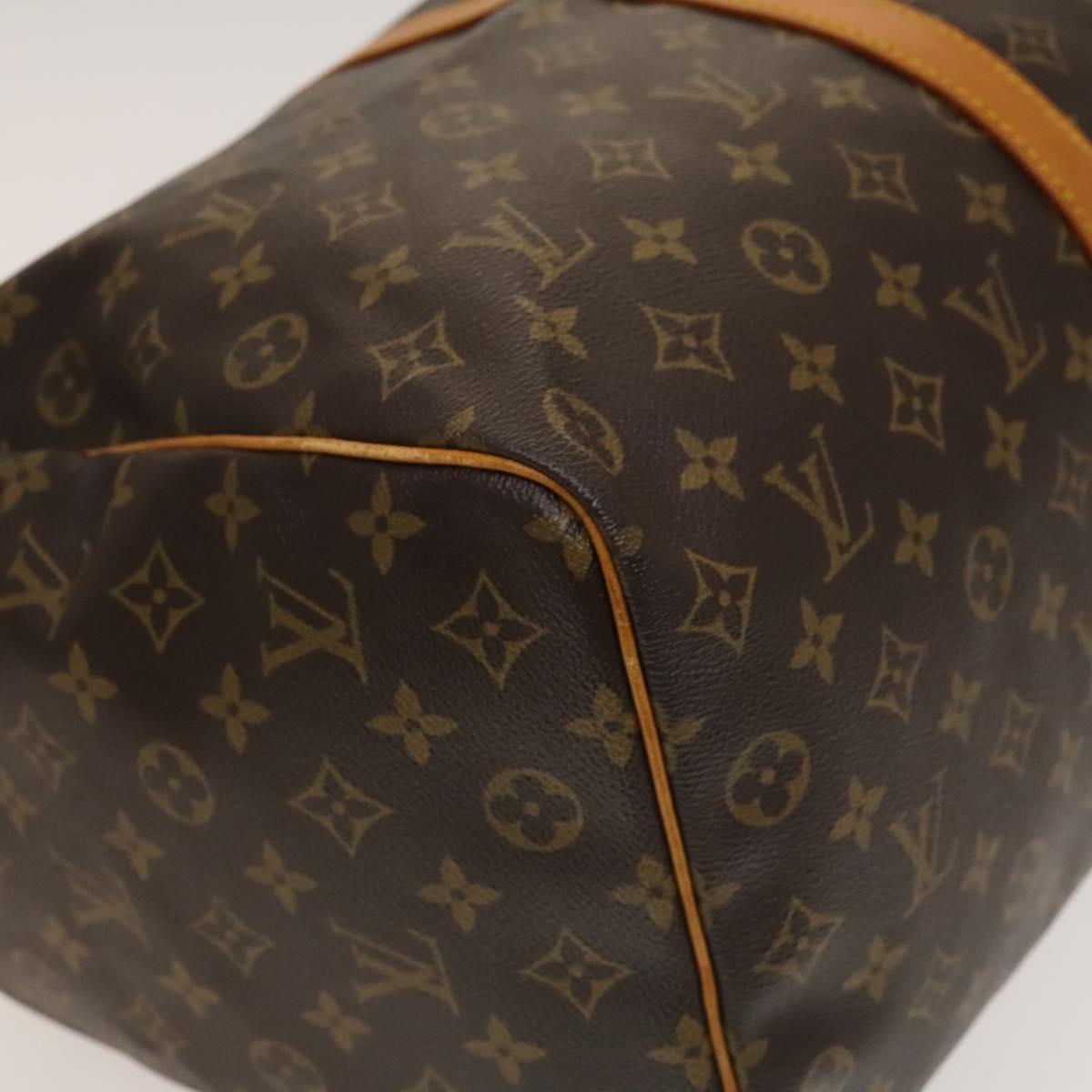 Louis Vuitton Keepall 50, Brown, Canvas, travel
