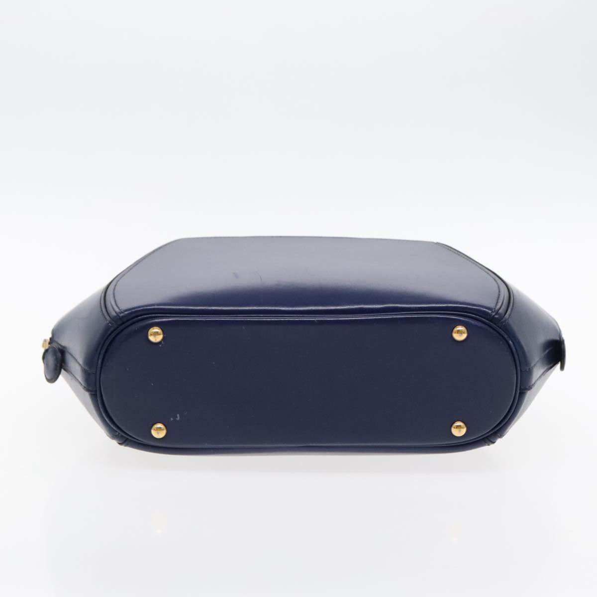 Hermès Ile De Shiki, Blue, Leather, handbag