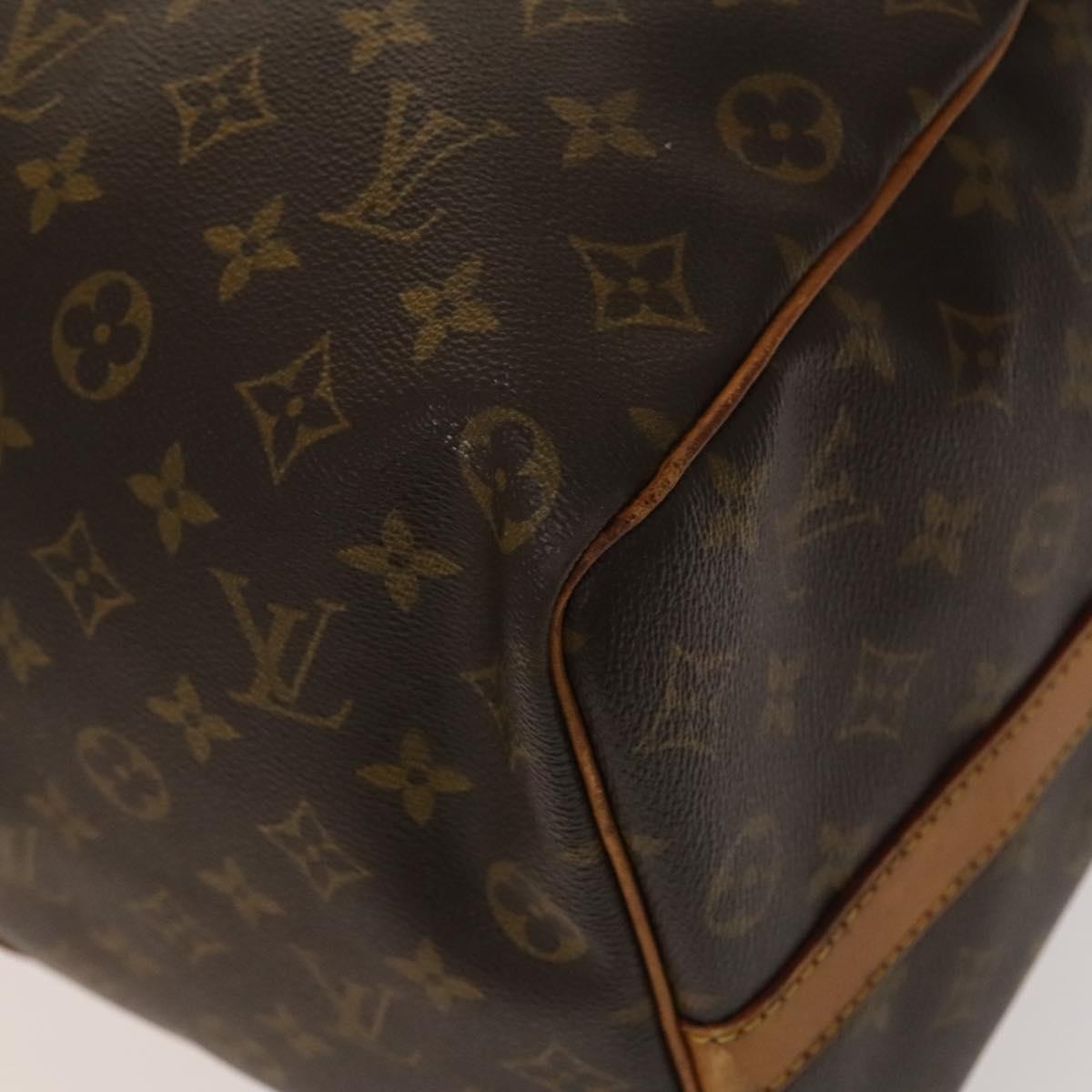 Louis Vuitton Keepall Bandouliere 50, Brown, Canvas, travel