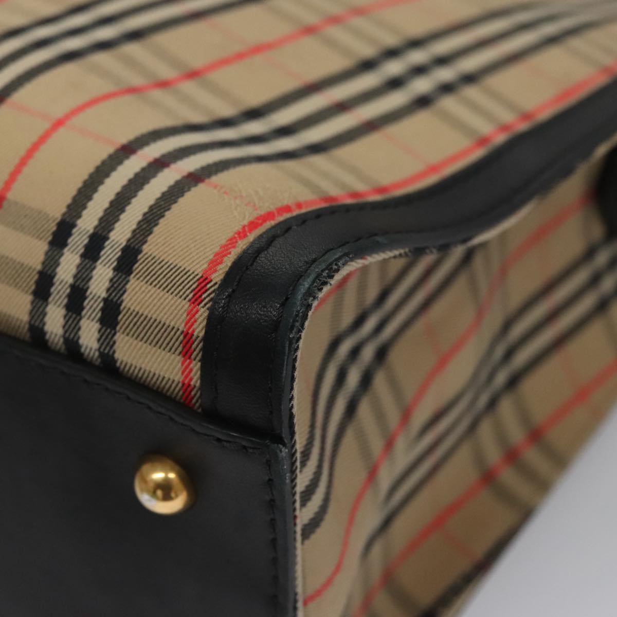 Burberry Nova Check, Beige, Canvas, tote