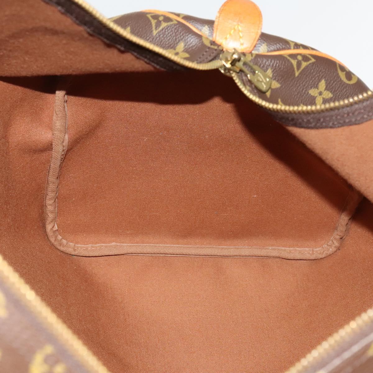 Louis Vuitton Keepall 55, Brown, Canvas, travel