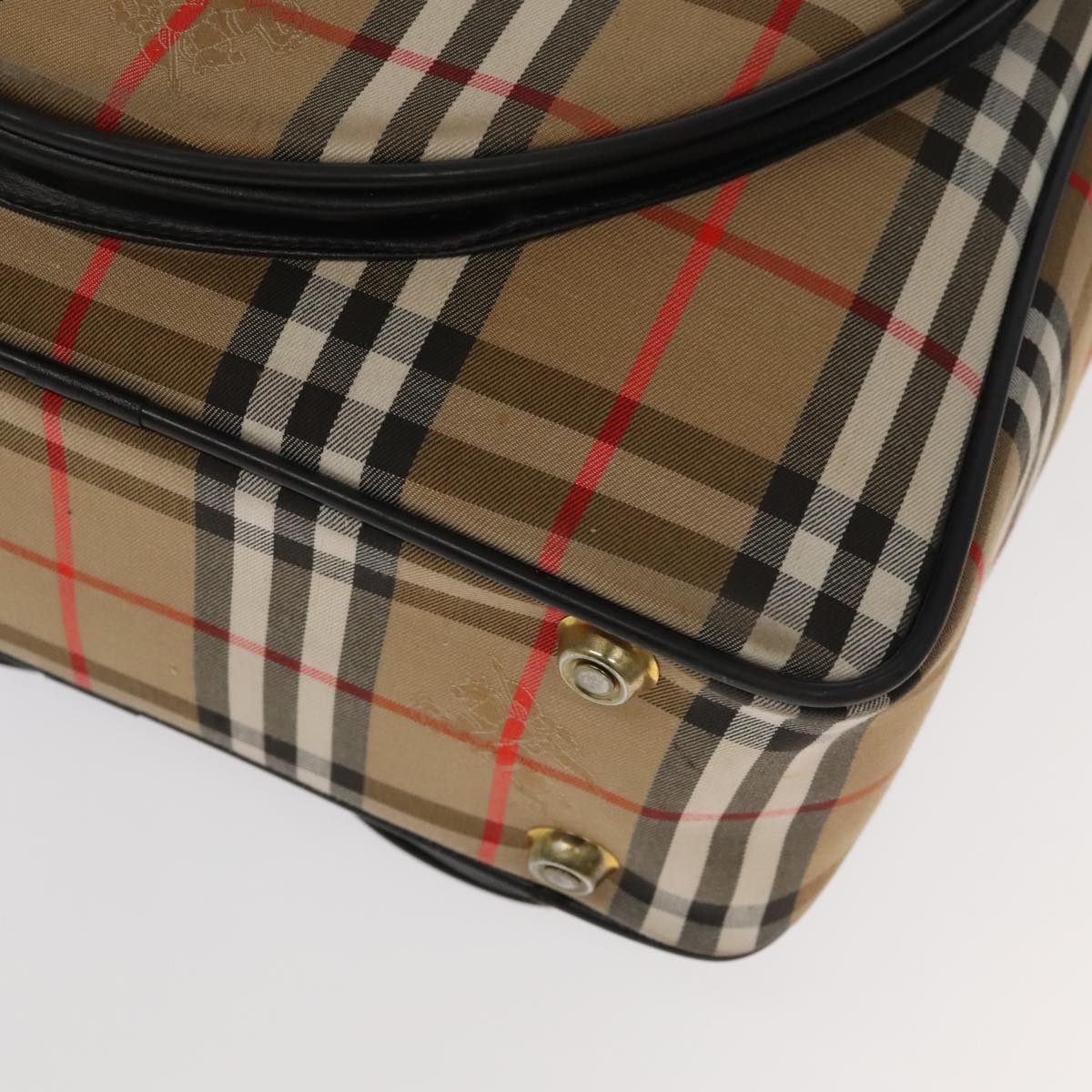 Burberry Nova Check, Beige, Canvas, handbag