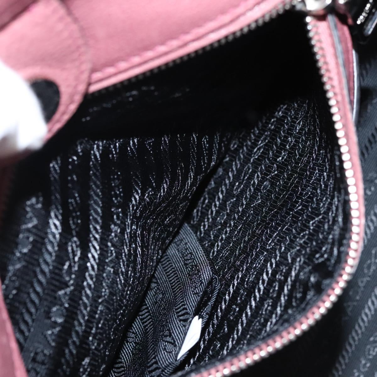 Prada Twin Pocket, Burgundy, Leather, handbag