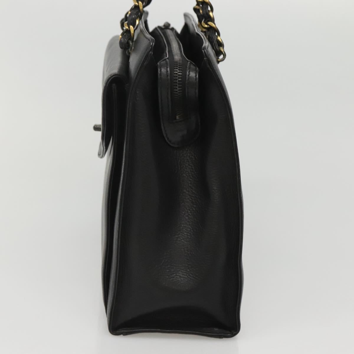 Chanel, Black, Leather, handbag