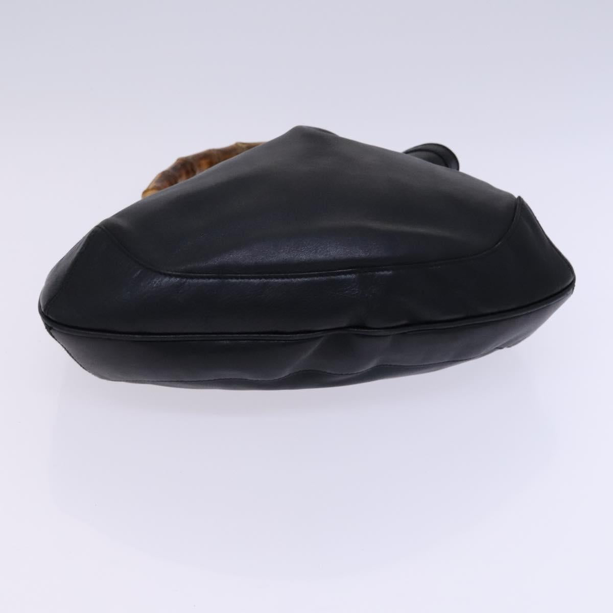Gucci Peggy, Black, Leather, handbag