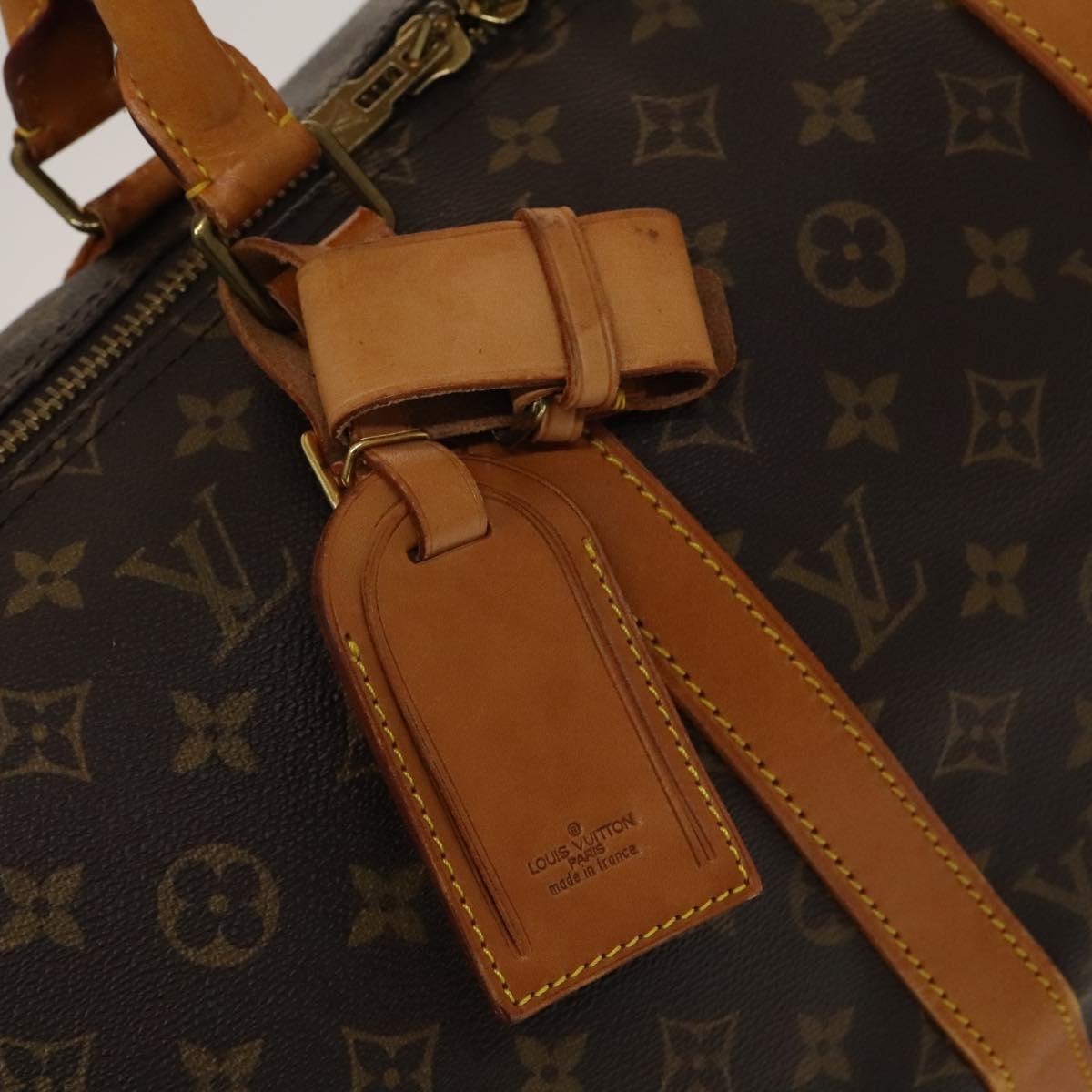 Louis Vuitton Keepall 50, Brown, Canvas, travel
