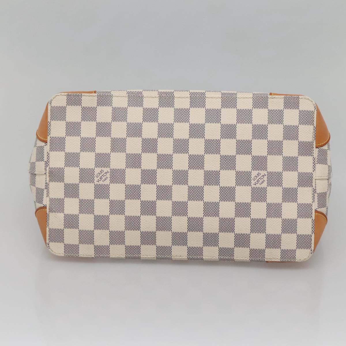 Louis Vuitton Hampstead, White, Canvas, tote