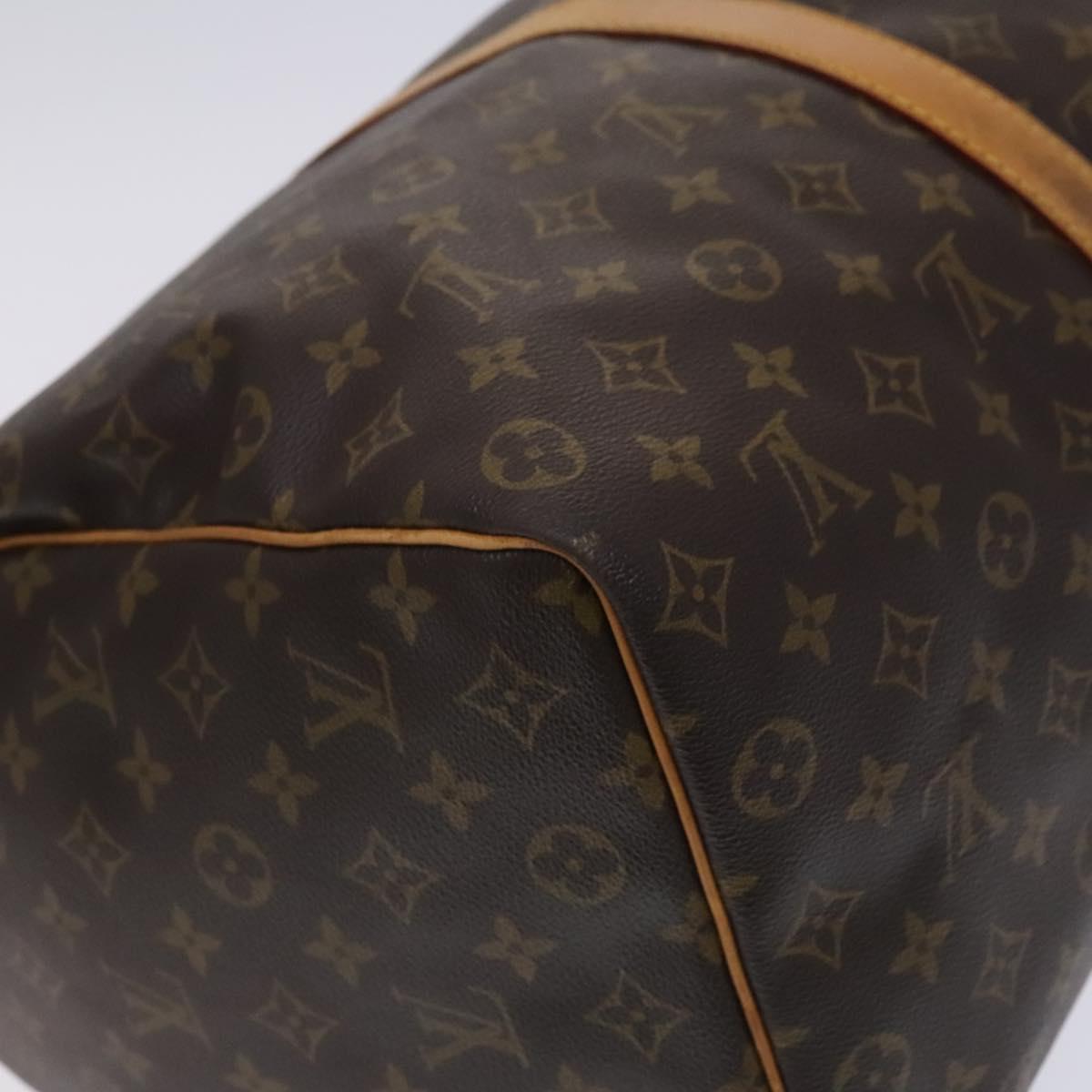 Louis Vuitton Keepall 50, Brown, Canvas, travel