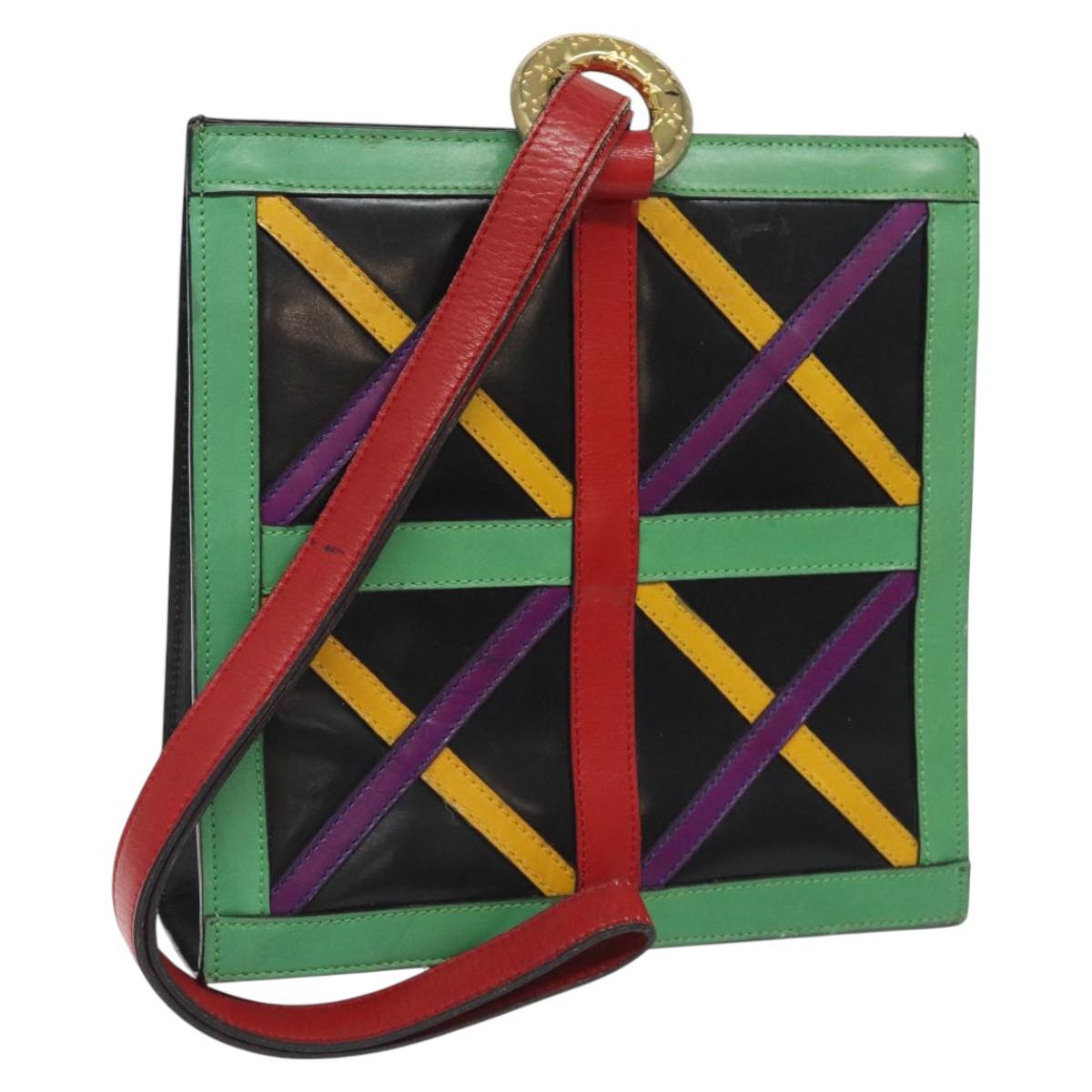 Céline, Multicolour, Leather, shoulder