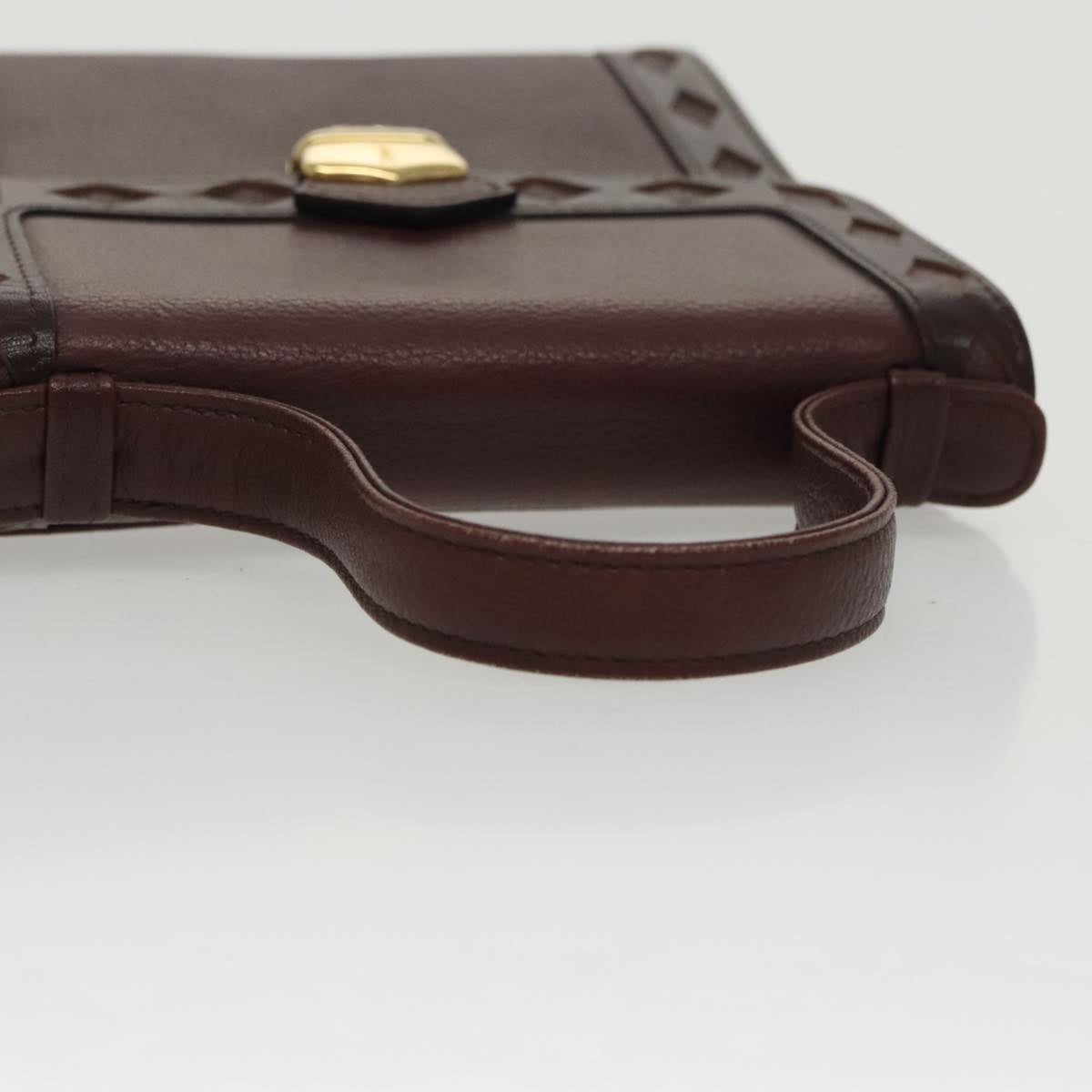 Saint Laurent, Burgundy, Leather, handbag