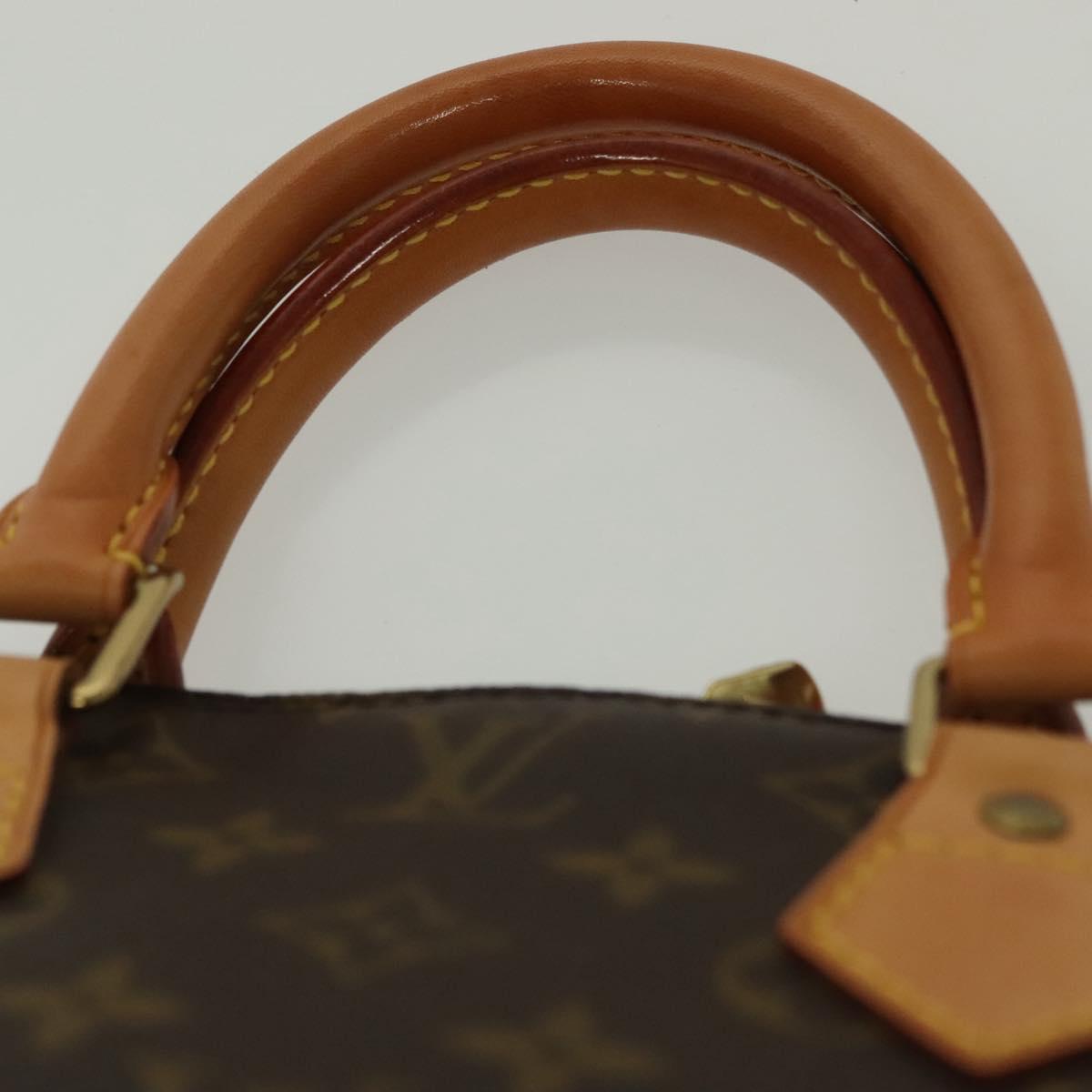 Louis Vuitton Alma, Brown, Canvas, handbag