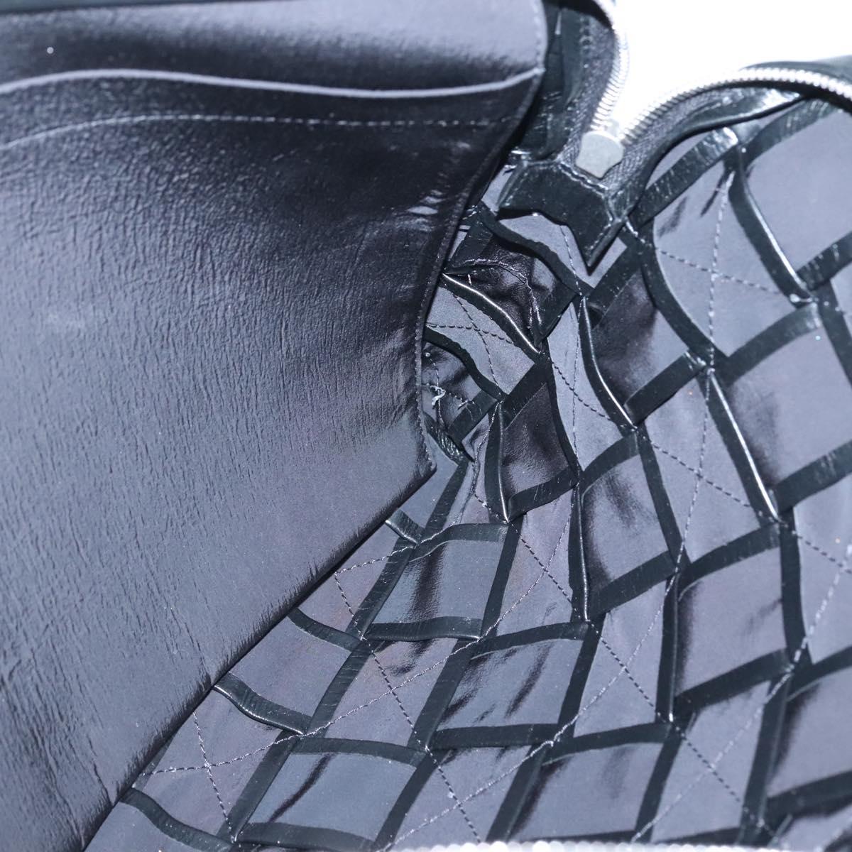 Bottega Veneta Intrecciato, Black, Leather, clutch