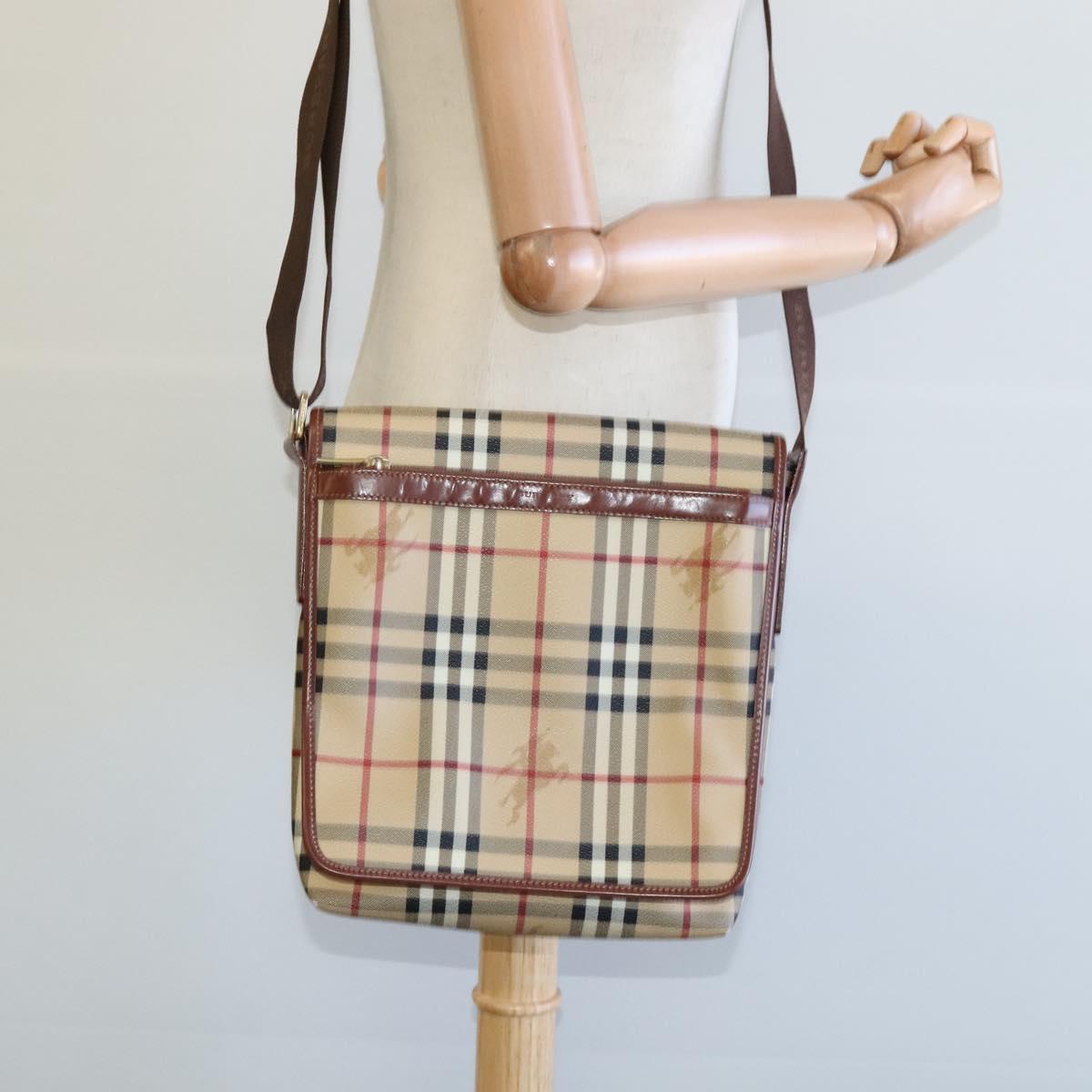 Burberry Nova Check, Beige, Canvas, shoulder