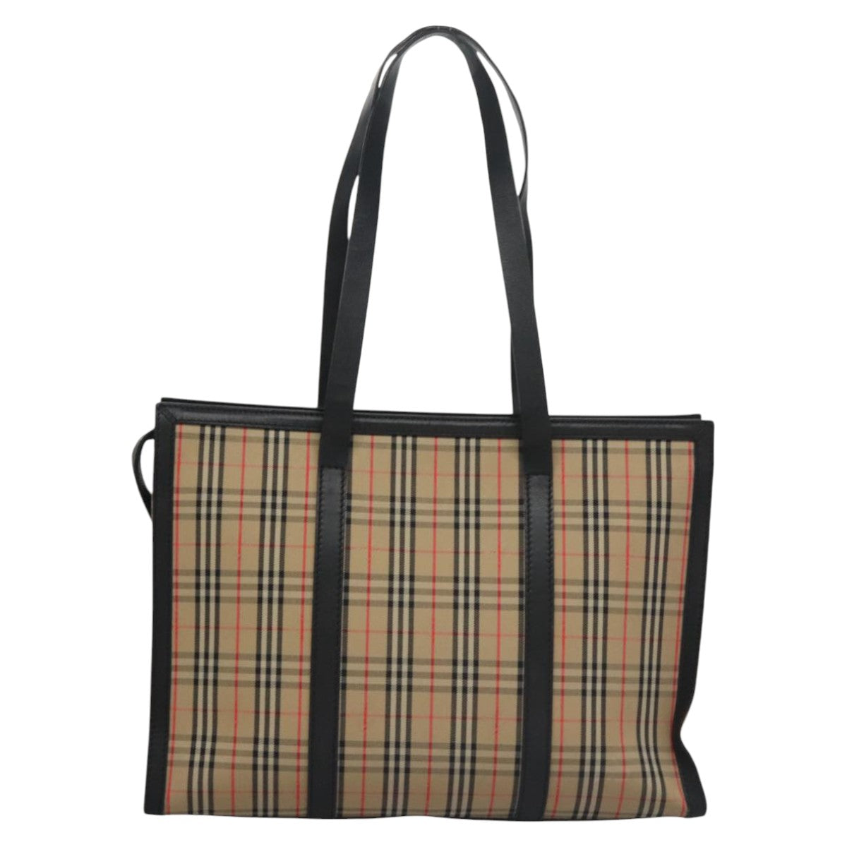 Burberry Nova Check, Beige, Canvas, tote
