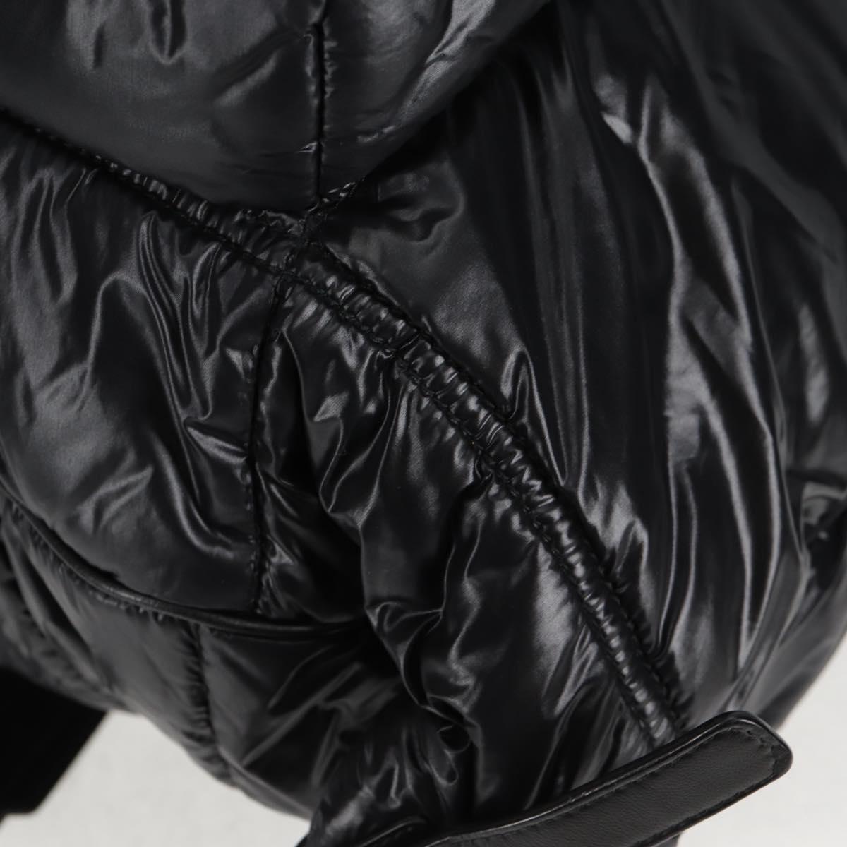 Bottega Veneta Spinnaker, Black, NYLON, backpack