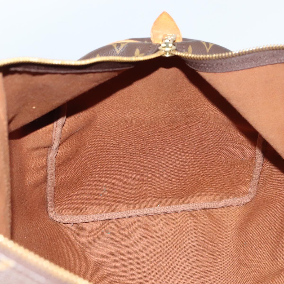 Louis Vuitton Keepall 55, Brown, Canvas, travel