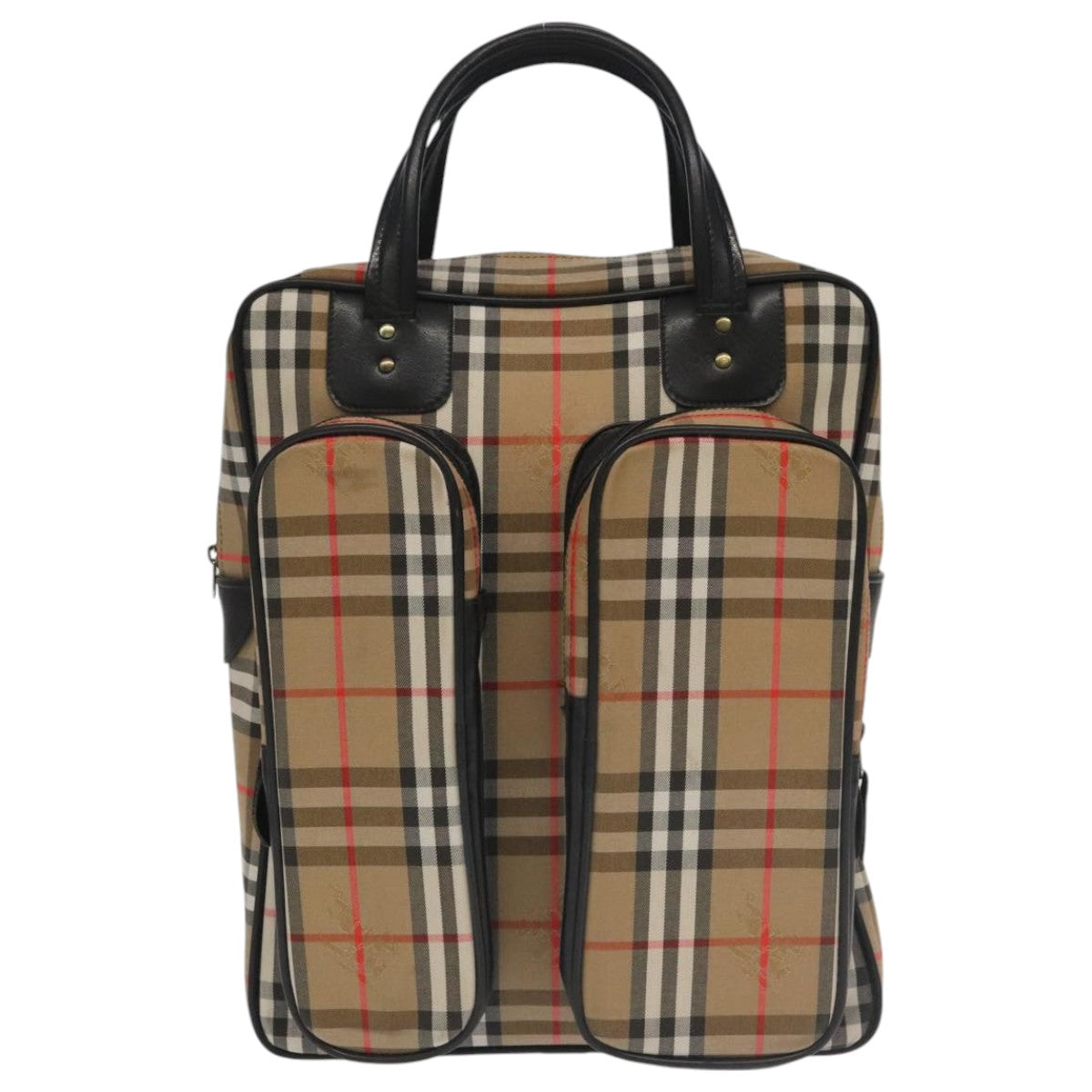 Burberry Nova Check, Beige, Canvas, handbag