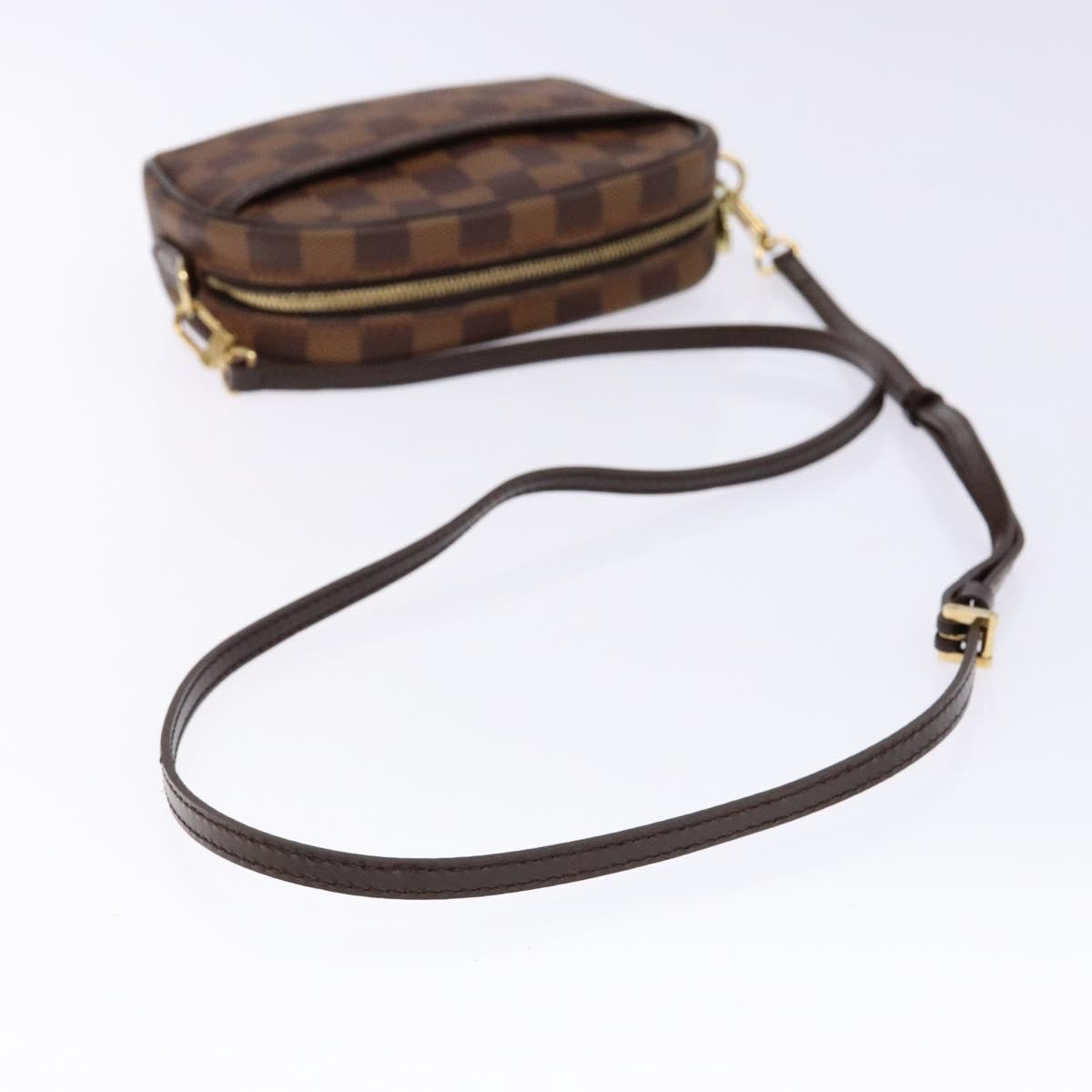 Louis Vuitton Ipanema, Brown, Canvas, shoulder