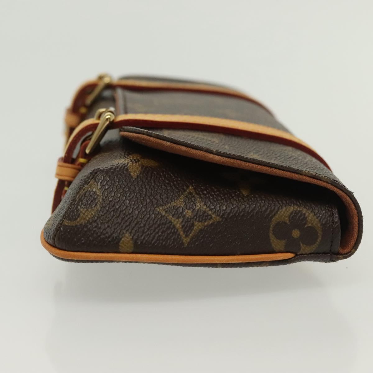 Louis Vuitton Marelle, Brown, Canvas, clutch