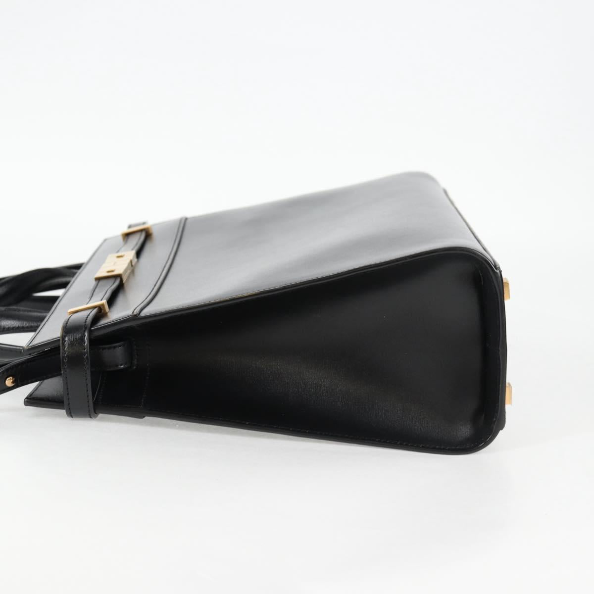 Saint Laurent Manhattan, Black, Leather, handbag