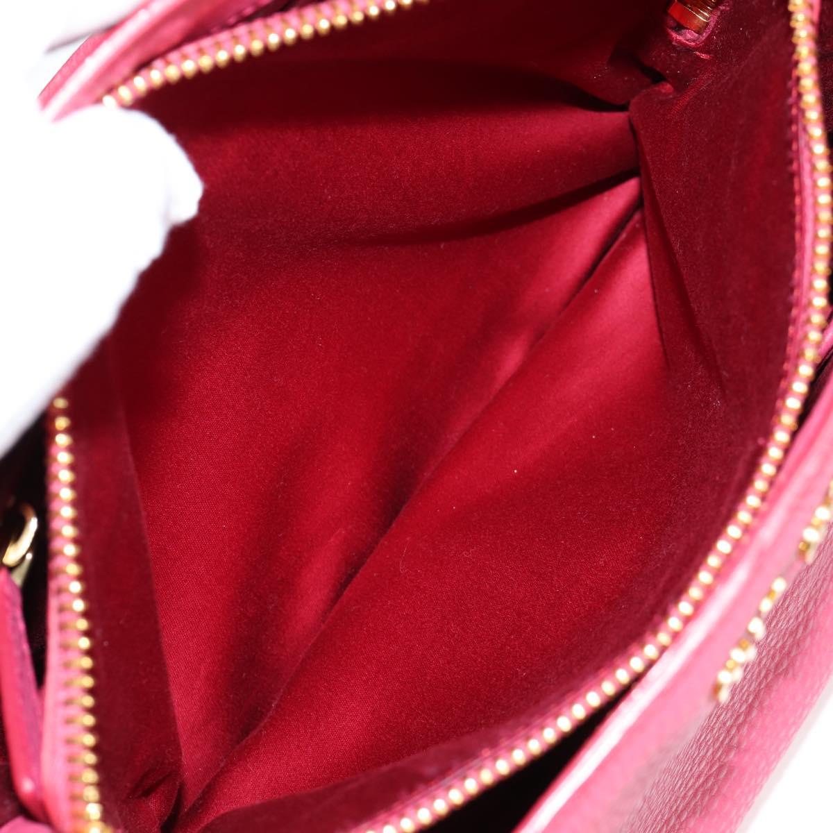 Miu Miu Vitello, Pink, Leather, tote