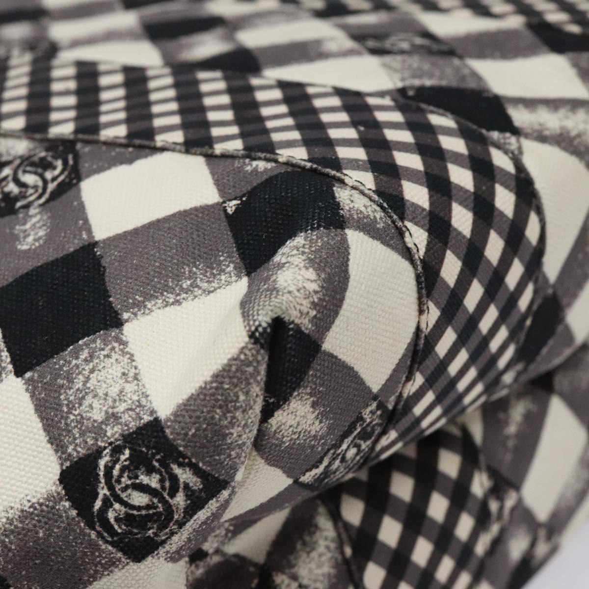Chanel, Black, Canvas, handbag