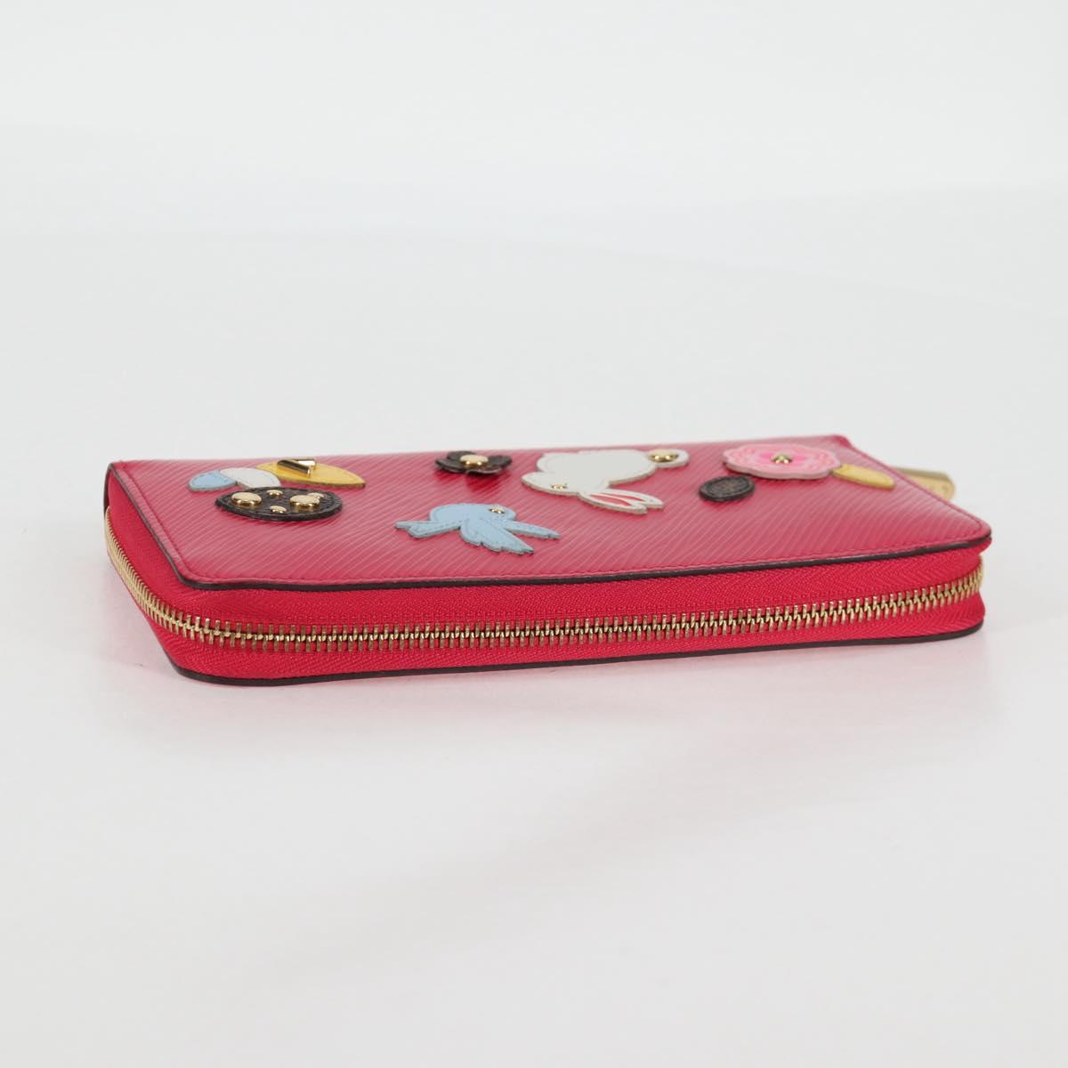 Louis Vuitton Zippy wallet, Red, Leather, wallet
