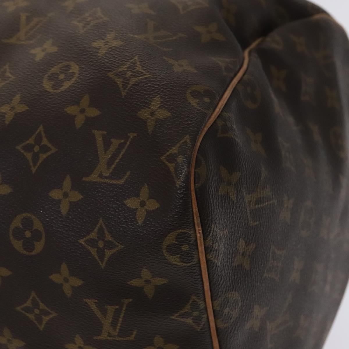 Louis Vuitton Keepall 55, Brown, Canvas, travel