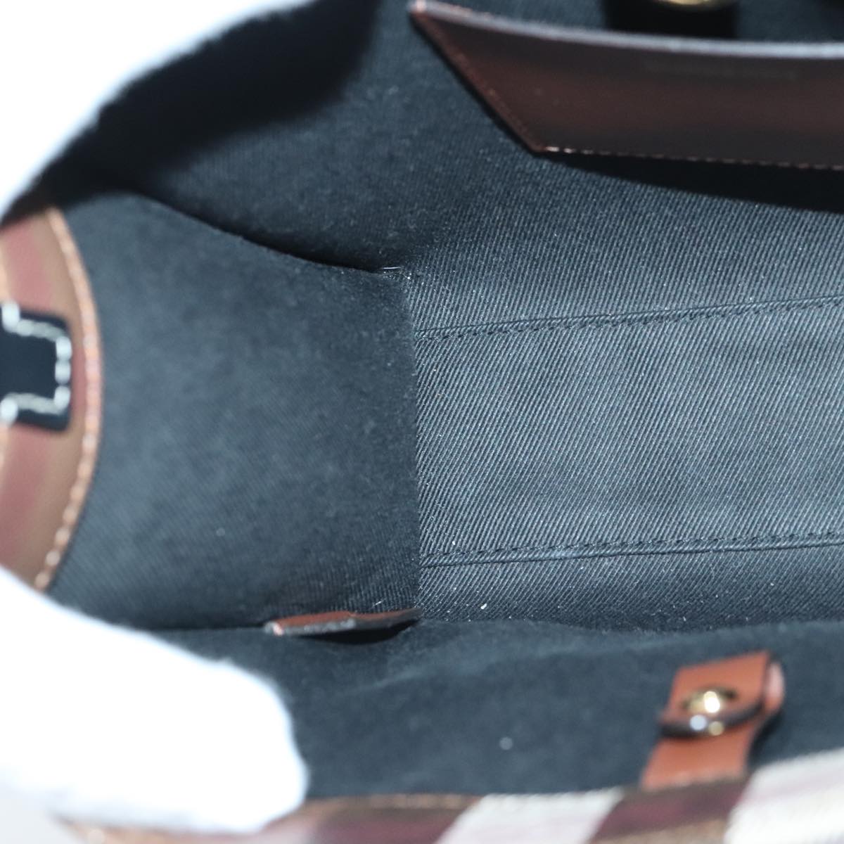 Burberry Freya, Brown, Leather, handbag