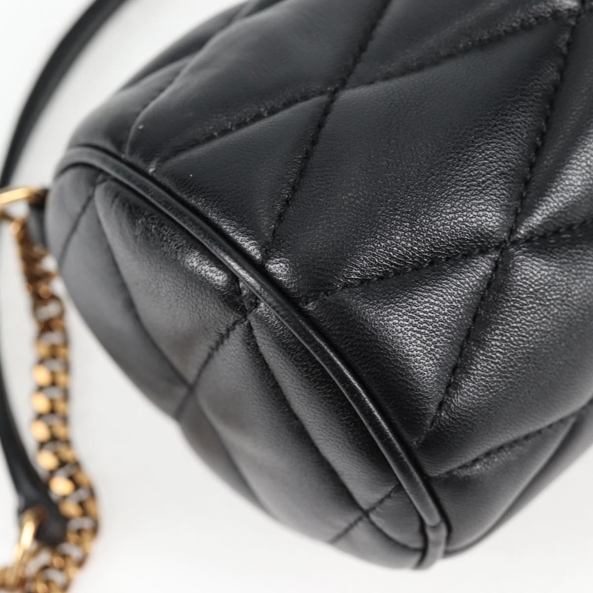 Yves Saint Laurent, Black, Leather, shoulder