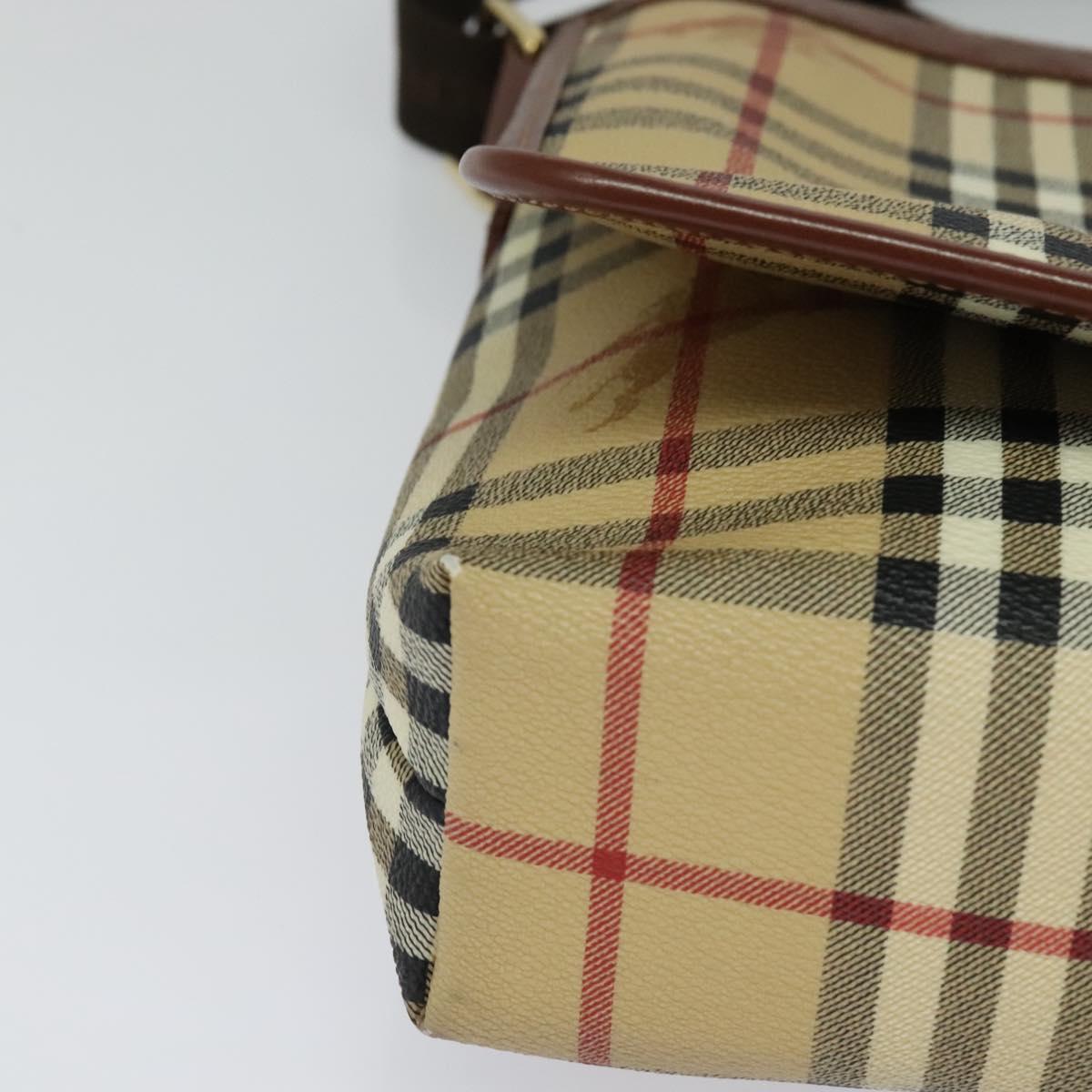 Burberry Nova Check, Beige, Canvas, shoulder