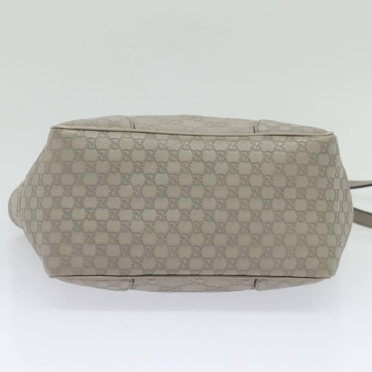 Gucci Bree, Grey, Leather, handbag