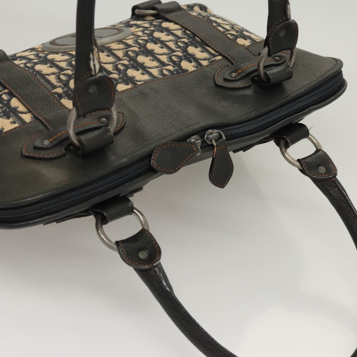 Dior CD, Navy, Canvas, handbag